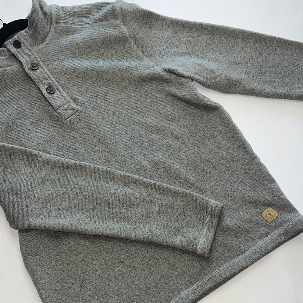 G.H. Bass & Co. Gray Crewneck Sweater